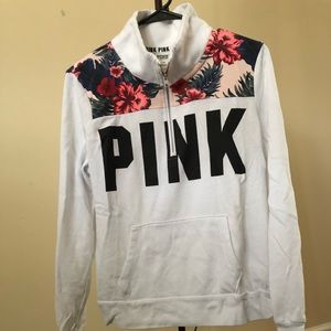 VS PINK half zip